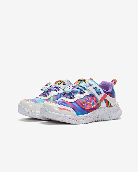 Skechers Jumpsters  -  Sweet Kickz Küçük Kız Çocuk Beyaz Spor Ayakkabı 302215N WMLT-2