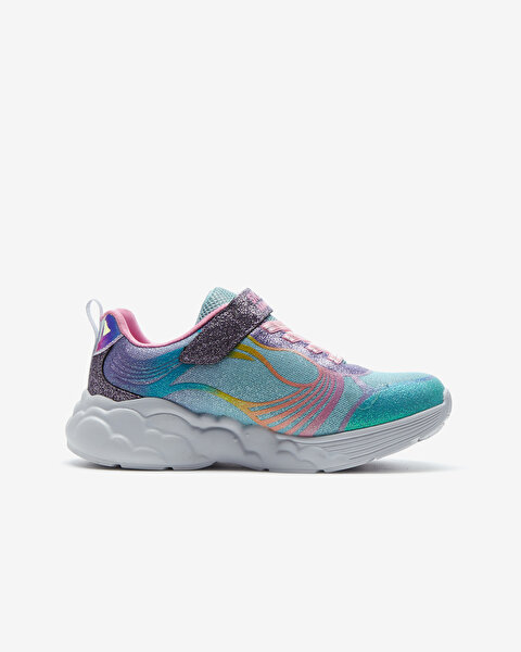 Skechers Rainbow Racer - Nova Blitz Büyük Kız Çocuk Çok Renkli Işıklı Spor Ayakkabı 302309L MLT-2
