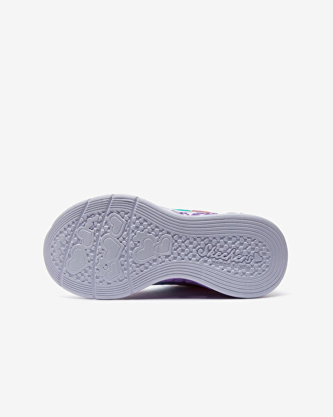Skechers Flutter Heart Lights - Simply Love Büyük Kız Çocuk Pembe Işıklı Spor Ayakkabı 302315L PKMT-4
