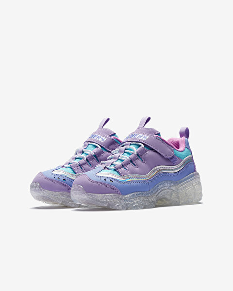 Skechers D'lites  -  Electric Coloring Büyük Kız Çocuk Mor Sneakers 302423L LVTQ-2