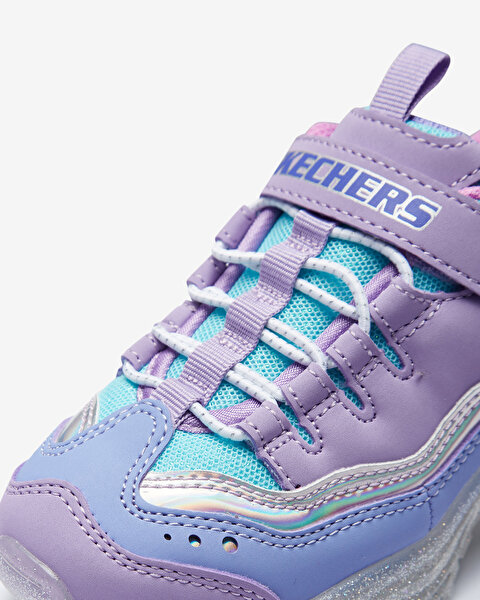 Skechers D'lites  -  Electric Coloring Büyük Kız Çocuk Mor Sneakers 302423L LVTQ-7