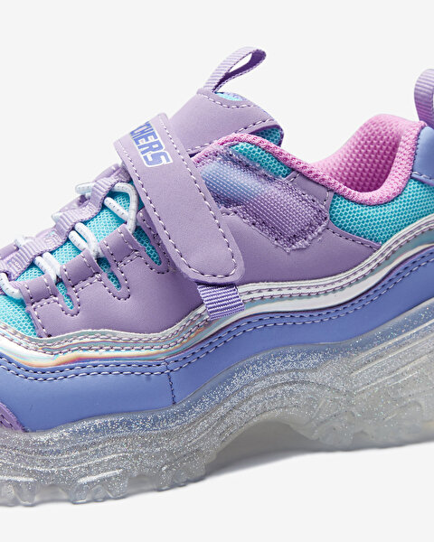 Skechers D'lites  -  Electric Coloring Büyük Kız Çocuk Mor Sneakers 302423L LVTQ-8