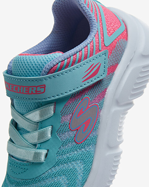 Skechers Go Run 650 - Fierce Flash Küçük Kız Çocuk Mavi Koşu Ayakkabısı 302478N AQPK-6