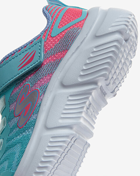 Skechers Go Run 650 - Fierce Flash Küçük Kız Çocuk Mavi Koşu Ayakkabısı 302478N AQPK-7