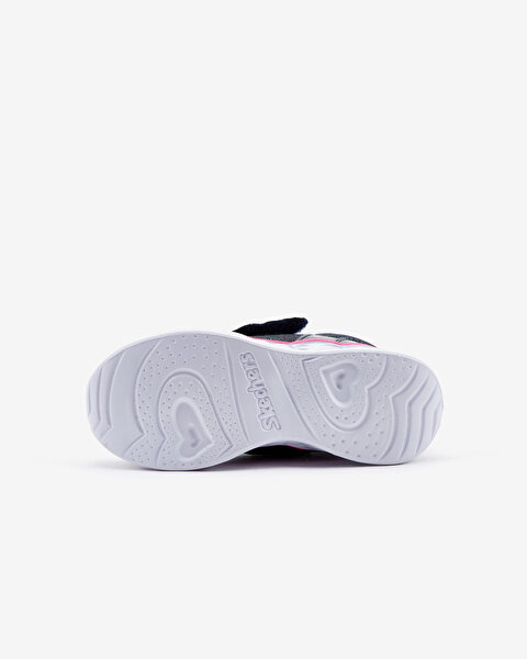 Skechers Heart Lights - Brilliant Rainbow Büyük Kız Çocuk Mavi Işıklı Bot 302669L NVPK-4