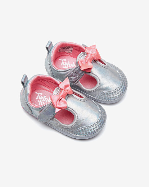 Skechers Learners  -  Mini Shines Küçük Kız Çocuk Gri Ilk Adım Ayakkabısı 314953N SIL-5