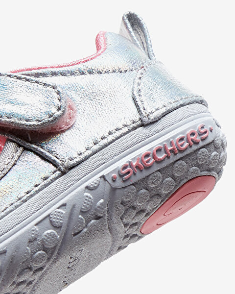 Skechers Learners  -  Mini Shines Küçük Kız Çocuk Gri Ilk Adım Ayakkabısı 314953N SIL-6