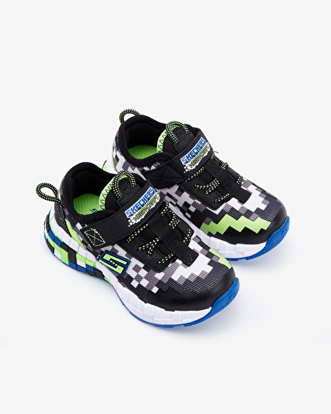 Skechers Mega - Craft Büyük Erkek Çocuk Siyah Spor Ayakkabı 400000L BBLM-5
