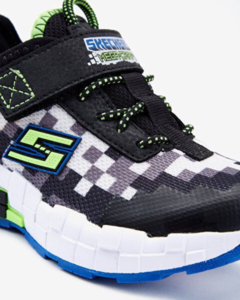Skechers Mega - Craft Büyük Erkek Çocuk Siyah Spor Ayakkabı 400000L BBLM-6