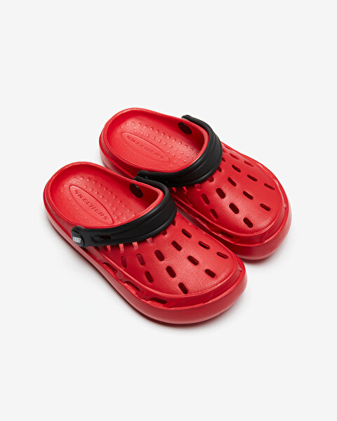 Skechers Swifters Büyük Erkek Çocuk Kırmızı Terlik 400064L RED-6