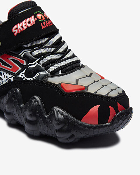 Skechers Skech - O - Saurus Lights Büyük Erkek Çocuk Siyah Işıklı Spor Ayakkabı 400110L BGRD-8