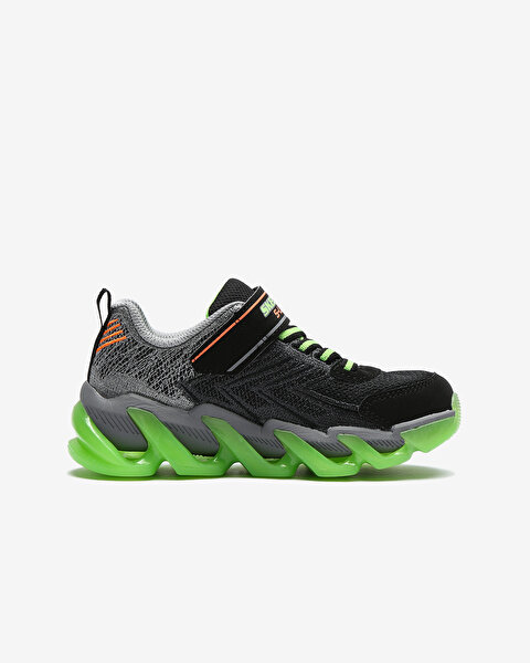 Skechers S Lights - Mega - Surge Büyük Erkek Çocuk Siyah Işıklı Spor Ayakkabı 400130L BKLM-2