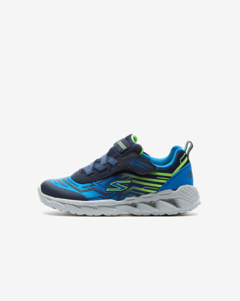 Skechers Magna - Lights Küçük Erkek Çocuk Lacivert Işıklı Spor Ayakkabı 401503N NVBL