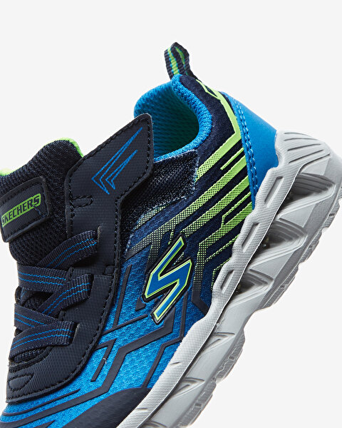 Skechers Magna - Lights Küçük Erkek Çocuk Lacivert Işıklı Spor Ayakkabı 401503N NVBL-7