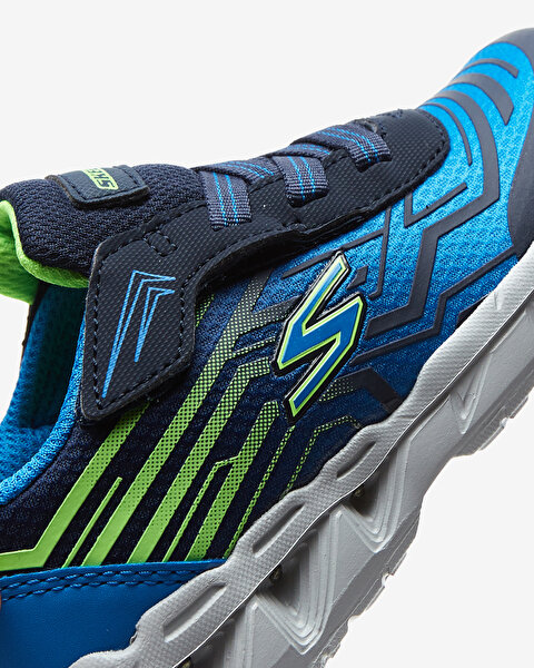 Skechers Magna - Lights Küçük Erkek Çocuk Lacivert Işıklı Spor Ayakkabı 401503N NVBL-8