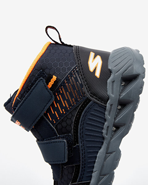 Skechers Magna - Lights  -  Frosty Fun Küçük Erkek Çocuk Lacivert Işıklı Bot 401504N NVBK-7