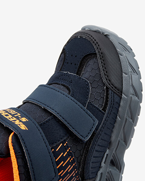 Skechers Magna - Lights  -  Frosty Fun Küçük Erkek Çocuk Lacivert Işıklı Bot 401504N NVBK-8