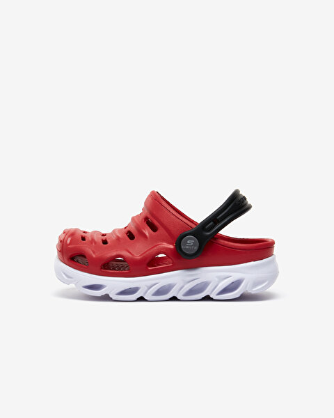 Skechers Hypno - Splash  -  Razder Küçük Erkek Çocuk Kırmızı Işıklı Terlik 402000N RED-2