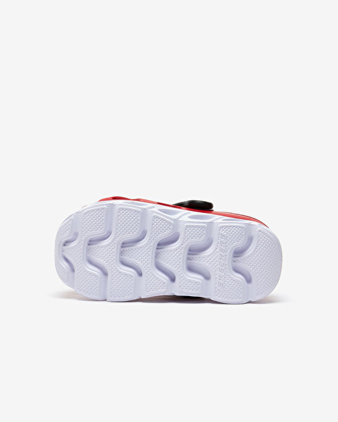 Skechers Hypno - Splash  -  Razder Küçük Erkek Çocuk Kırmızı Işıklı Terlik 402000N RED-5