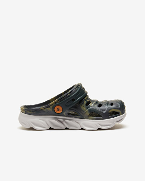 Skechers Hypno - Splash Büyük Erkek Çocuk Haki Işıklı Terlik 402004L CAMO-3