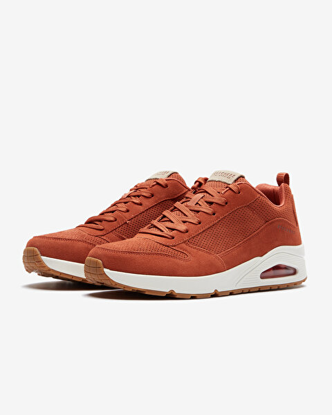 Skechers Uno Erkek Turuncu Sneakers 52456 RUST-3