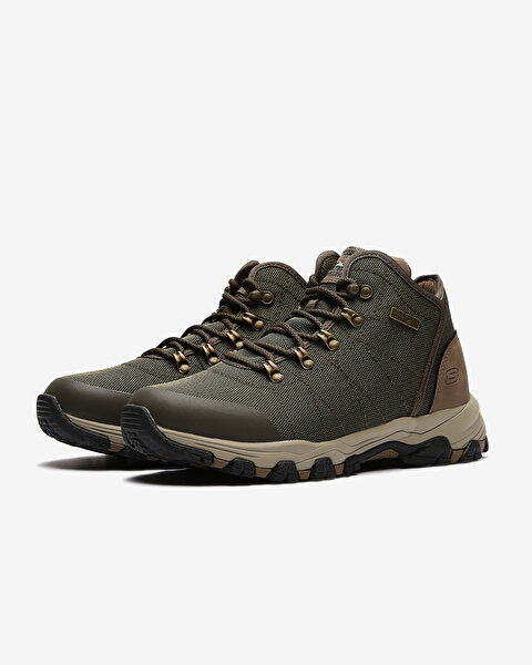Skechers Selmen - Walder Erkek Haki Bot 66279 OLV-2