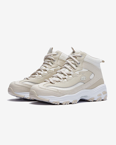Skechers D'lites  -  Comfy Times Kadın Bej Bot 66666244 NAT-3