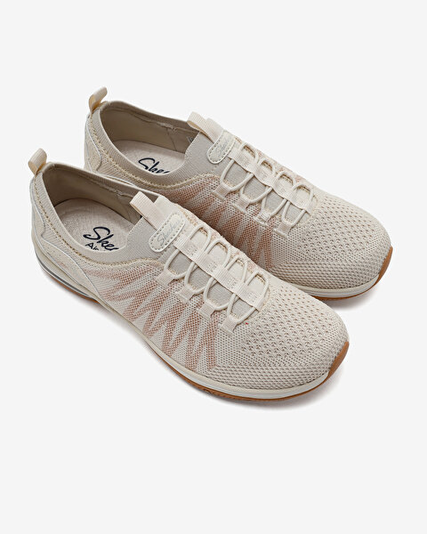 Skechers Active - Air Kadın Beyaz Günlük Ayakkabı 100632 OFWT-5