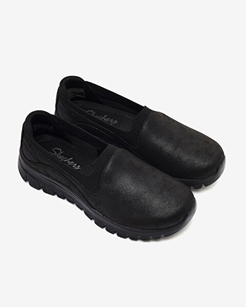 Skechers Graceful Leaning In Kadın Siyah Günlük Ayakkabı 100703 BBK-4