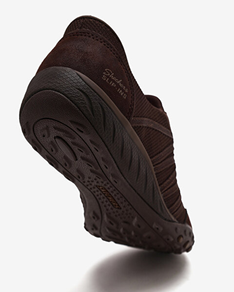 Skechers Breathe-easy - Somerset Grace Kadın Kahverengi Günlük Ayakkabı 100764 CHOC-6