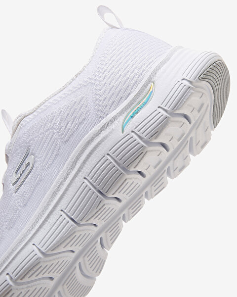 Skechers Arch Fit Vista - Gleaming Kadın Beyaz Spor Ayakkabı 104377 WHT-6