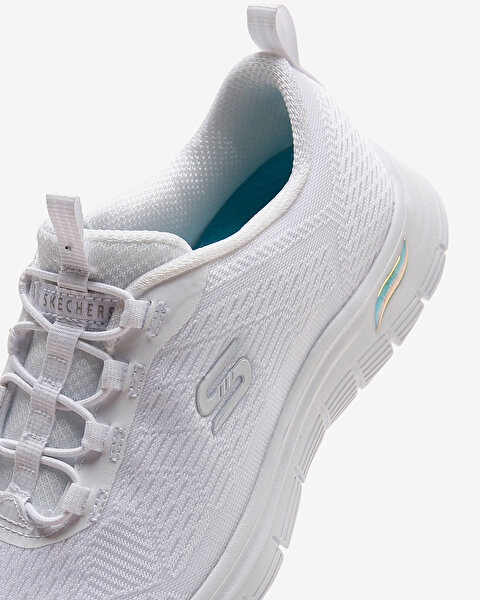 Skechers Arch Fit Vista - Gleaming Kadın Beyaz Spor Ayakkabı 104377 WHT-7