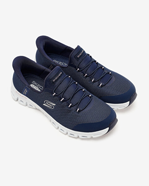 Skechers Glide-step Kadın Lacivert Spor Ayakkabı 104547 NVY-5