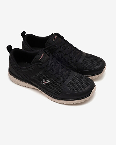 Skechers Virtue Kadın Siyah Günlük Ayakkabı 104830 BKNT-4