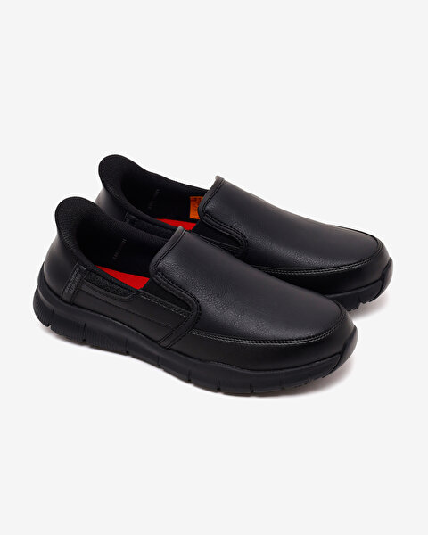 Skechers Nampa - Engus Kadın Siyah Günlük Ayakkabı 108235 BLK-5