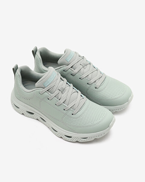 Skechers Bobs Arc Waves - Easy Fit Kadın Haki Spor Ayakkabı 117177 SAGE-4