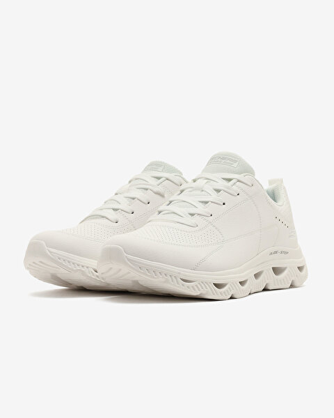 Skechers Bobs Arc Waves - Easy Fit Kadın Beyaz Spor Ayakkabı 117177 WHT-2