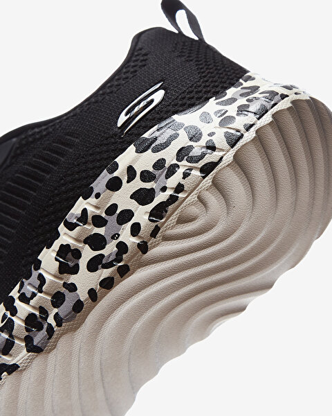 Skechers Bobs Squad Chaos Kadın Siyah Spor Ayakkabı 117218 BLK-6