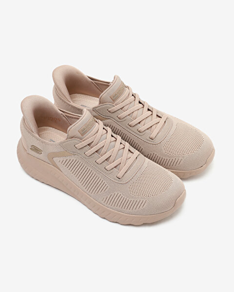 Skechers Bobs Squad Chaos Current Muse Kadın Natürel Spor Ayakkabı 117497 NAT-5
