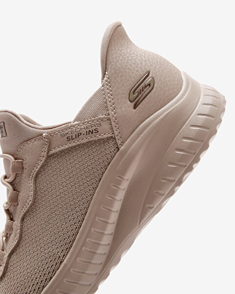 Skechers Slip-ins: Bobs Squad Chaos Kadın Bej Spor Ayakkabı 117500 TAN-6