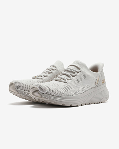 Skechers Bobs Sparrow 2.0 - Lucky Run Kadın Beyaz Spor Ayakkabı 117620 OFWT-2