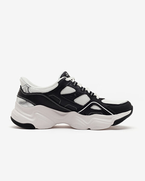 Skechers Bobs Diego Kadın Siyah Sneakers 117686 BLK-1