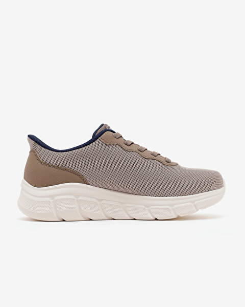 Skechers Bobs B Flex Erkek Bej Spor Ayakkabı 118113 TPE-1