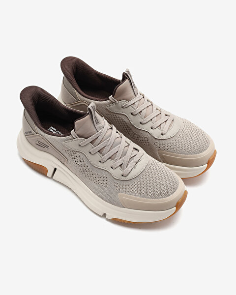 Skechers Skechers Slip-ins: Bobs Sparrow Flex Erkek Bej Spor Ayakkabı 118310 TPE-5