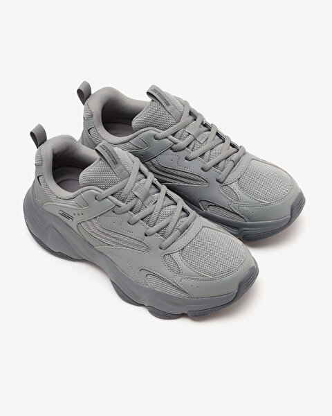 Skechers Bobs Diego Erkek Gri Sneakers 118330 GRY-4