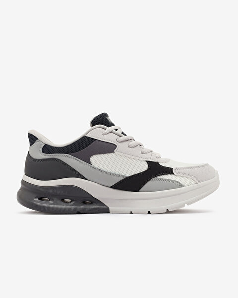 Skechers Bobs Arc Waves 2.0 Erkek Beyaz Spor Ayakkabı 118342 WMLT-1