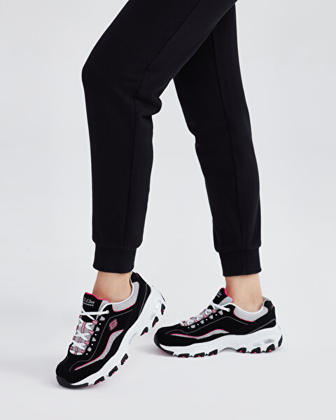 Skechers D'lites Kadın Siyah Sneakers 11860 BKWP-2