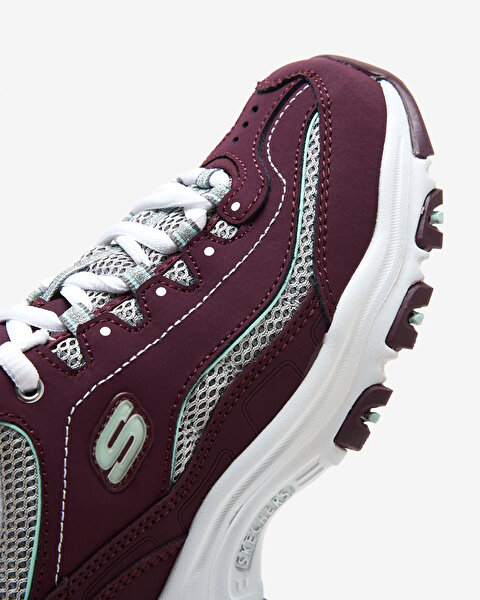 Skechers D'lites  -  Life Saver Kadın Bordo/beyaz Sneakers 11860 BUWT-6