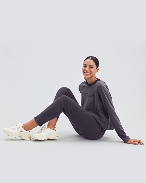 Skechers D'lites  -  Fresh Start Kadın Beyaz Sneakers 11931 OFWT-1