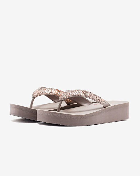 Skechers Vinyasa  -  Wild Daisies Kadın Bej Parmak Arası Terlik 119638 TPE-2
